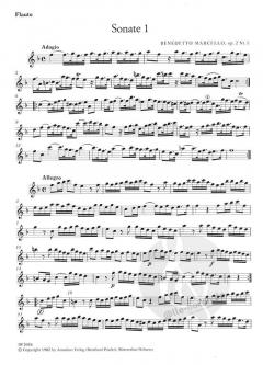 12 Sonaten op. 2 Band 1 (Benedetto Marcello) 