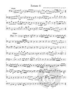 12 Sonaten op. 2 Band 3 (Benedetto Marcello) 