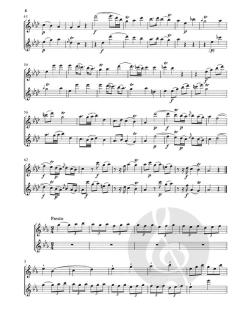 6 Duette für zwei Altblockflöten op. 2 Band 2 (Johann Joachim Quantz) 