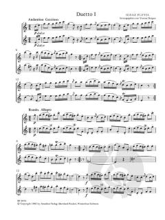 6 leichte Duette von Ignaz Pleyel für 2 Flöten (Flöte und Violine) im Alle Noten Shop kaufen