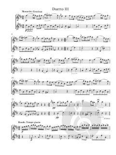 6 leichte Duette von Ignaz Pleyel für 2 Flöten (Flöte und Violine) im Alle Noten Shop kaufen