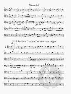 12 Stücke von Wolfgang Amadeus Mozart für 4 Violoncelli im Alle Noten Shop kaufen