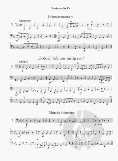 12 Stücke von Wolfgang Amadeus Mozart für 4 Violoncelli im Alle Noten Shop kaufen