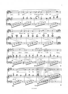 Silent Noon in G von Ralph Vaughan Williams 