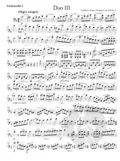 4 Duos op. 103 von Friedrich August Kummer für 2 Violoncelli im Alle Noten Shop kaufen
