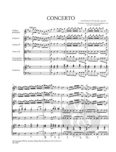 Concerto G-Dur op. 3/3 RV 310, PV 96 (Antonio Vivaldi) 
