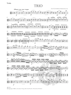 Trio in F-dur op. 16 (Franz Alexander Pössinger) 