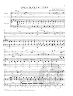 Premier Grand Trio op. 105 (Carl Czerny) 
