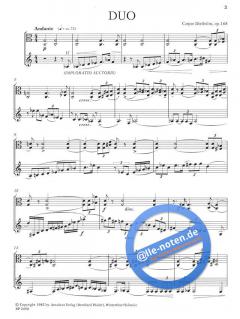 Duo op. 168 für Viola und Bassklarinette in B (Caspar Diethelm) 