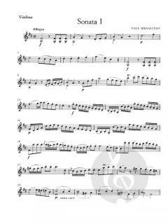 3 Duos für Violine und Viola von Paul Wranitzky 