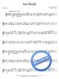 Disney's Tarzan for Tenor Sax von Phil Collins 