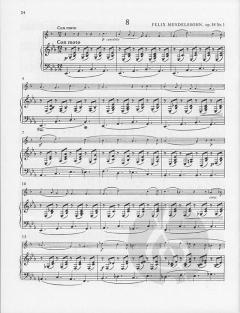 8 Lieder ohne Worte von Felix Mendelssohn Bartholdy 