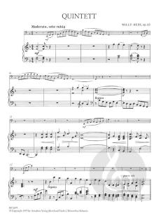 Quintett op. 63 (Willy Hess) 