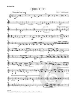 Quintett op. 63 (Willy Hess) 