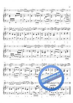 12 methodische Sonaten Band 3 von Georg Philipp Telemann 