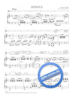 Sonate in d-moll von Michail Iwanowitsch Glinka für Viola und Klavier (W.Michel) im Alle Noten Shop kaufen