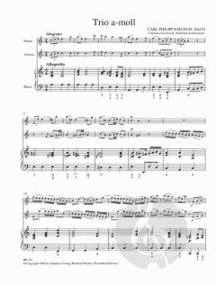 Triosonate in a-moll Wq 148 (Carl Philipp Emanuel Bach) 