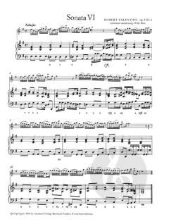 6 Sonaten op. 5 Heft 2 (Robert Valentine) 