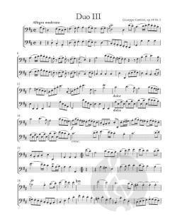 6 Duos op. 49 von Giuseppe Maria Cambini für zwei Violoncelli im Alle Noten Shop kaufen