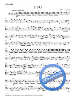 Duo in F-dur von Carl Stamitz für Viola und Violoncello im Alle Noten Shop kaufen