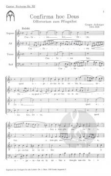 Confirma hoc deus (Gregor Aichinger) 