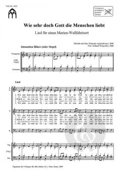 Wie sehr doch Gott die Menschen liebt (Hermann Angstenberger) 