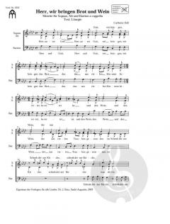 Herr, wir bringen Brot und Wein (Carlheinz Heß) 