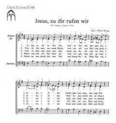 Jesus, zu dir rufen wir (Albert Kupp) 