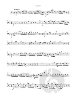 Duo konzertant F-dur von Joseph Fiala für Flöte oder Oboe und Fagott (Violoncello) im Alle Noten Shop kaufen