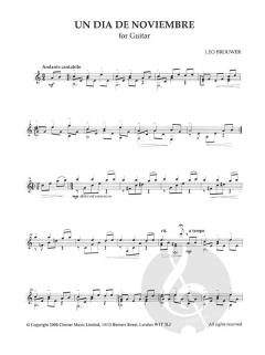 Un Dia de Noviembre von Leo Brouwer 