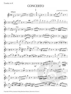Konzert in Es-dur für Trompete und Orchester von Joseph Haydn im Alle Noten Shop kaufen