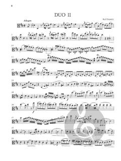 2 Duos C-dur und D-dur von Carl Stamitz für Viola und Violoncello im Alle Noten Shop kaufen
