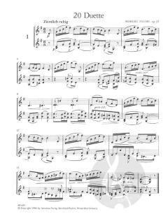 20 Duette für 2 Violinen op. 55 von Robert Fuchs im Alle Noten Shop kaufen
