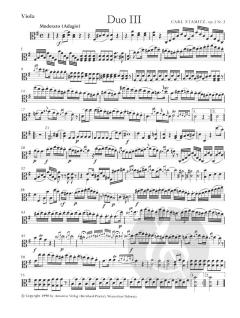 6 Duos op. 1 für Violine und Viola von Carl Stamitz 