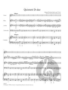 Quintett in D-dur op. 22/1 (Johann Christian Bach) 