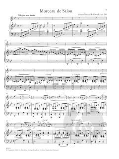 Morceau de Salon op. 228 von Johannes Wenzeslaus Kalliwoda für Oboe und Klavier im Alle Noten Shop kaufen