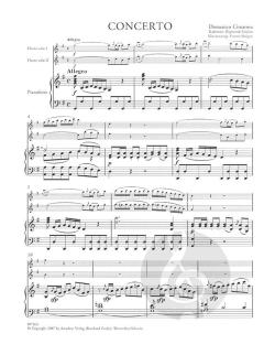Concerto in G-dur von Domenico Cimarosa für 2 Flöten und Orchester im Alle Noten Shop kaufen