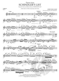 Theme From Schindler's List von John Williams 