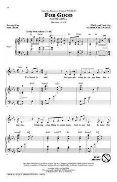 Choral Songs From Wicked 