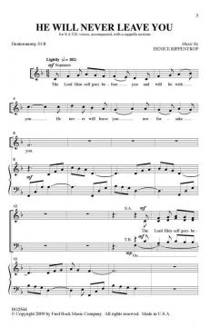 He Will Never Leave You 