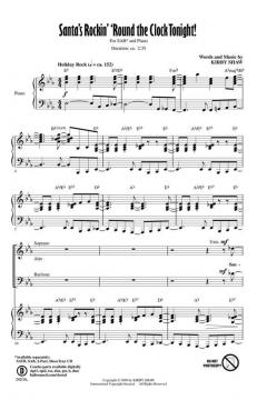 Santa's Rockin' 'Round The Clock Tonight! (Kirby Shaw) 