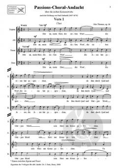 Passions-Choral-Andacht über die sieben Kreuzesworte 