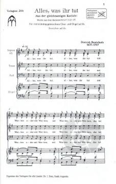 Alles, was ihr tut (Dietrich Buxtehude) 