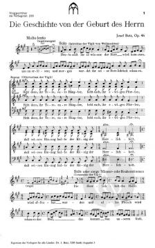 Die Geschichte von der Geburt des Herrn von Josef Butz 