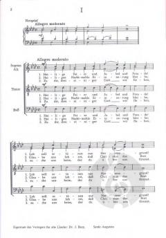 Vier deutsche Hymnen und Tantum ergo op. 56 (Josef Butz) 