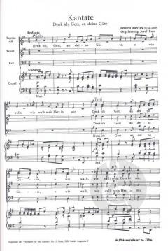 Denk ich, Gott, an deine Güte, Kantate (Joseph Haydn) 
