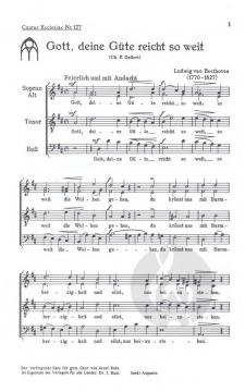 Gott, deine Güte reicht so weit (Ludwig van Beethoven) 