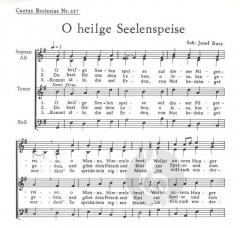 O heilge Seelenspeise (Josef Butz) 