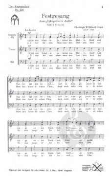 Festgesang (Christoph Willibald Gluck) 