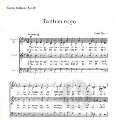 Tantum ergo, Es-Dur (Josef Butz) 